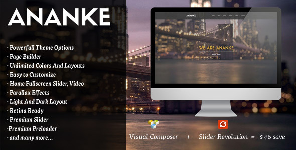 Ananke - One Page Parallax WordPress Theme Logo